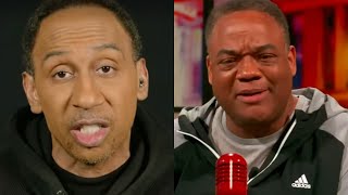'Fat Bast*rd' Stephen A Smith Gets Pissed at Jason Whitlock Calling him a Fraud! First Take ESPN