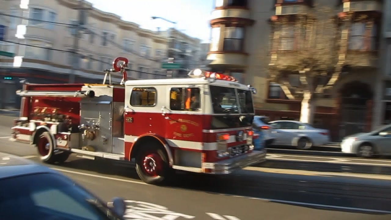 San Francisco Fire Department California St & Larkin St San Francisco