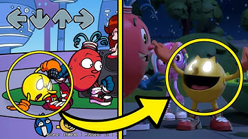 References in FNF VS Pac-Man (Arcade World/Ghostly Adventures) (FNF Mod)