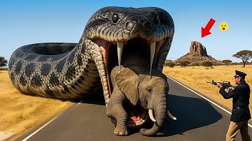 Brave Heroes Save Poor Elephant From Deadly Giant Mutant Python🐍 2