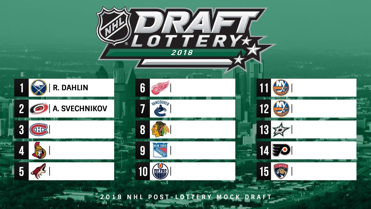 2018 nhl draft mock