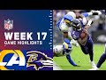 Rams vs. Ravens Week 17 Highlights | NFL 2021