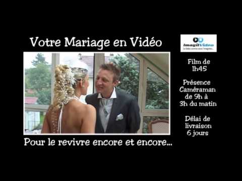Démo mariage diffusée en boucle lors du Salon de la Mariée de Besançon en 2013.
