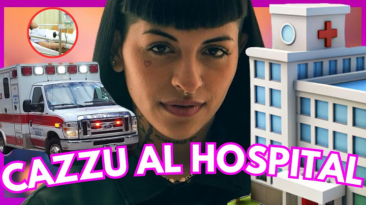 CAZZU ENTRA AL HOSPITAL tras INCIDENTE DE ÚLTIMA HORA ¡URGENTE!