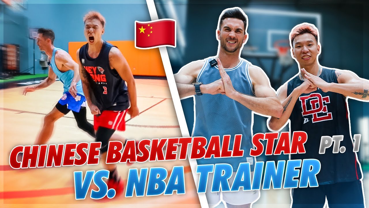 Chinese Hooper Tries to Cook NBA Trainer 😳🇨🇳