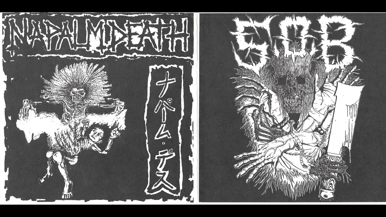 ⁣S.O.B. / Napalm Death - Split (1989) [Hardcore Punk/Grindcore]