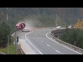 Truck driver falls off 20m bridge fatal accident