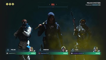 Rainbow Six Extraction, short clip Hibana.