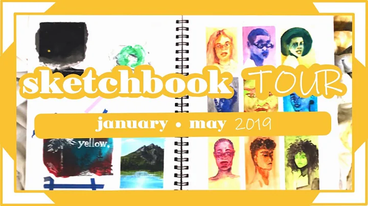 Sketchbook Tour | Canson Mixed Media | January to May