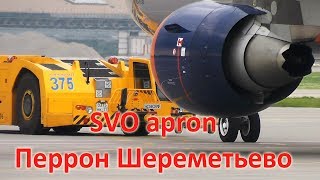 Перронная жизнь в аэропорту Шереметьево. Радиообмен.