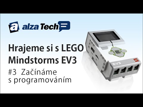 Hrajeme si s LEGO Mindstorms EV3 3: Začínáme programovat - AlzaTech #118