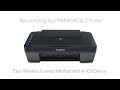 Reconnecting Your PIXMA MG3020 Printer - Easy Wireless Connect Method with an iOS Device