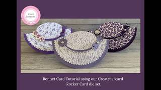 Bonnet card tutorial