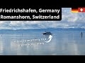 International ferry to a land locked country. Friedrichshafen, Germany - Romanshorn, Switzerland