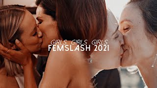 ● Femslash Couples 2021 | Girls Girls Girls