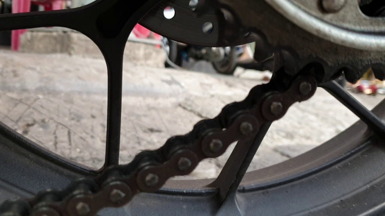 bike chain stuck