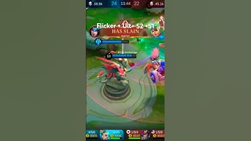 Kalea combo (flicker + Ult + S2 + S1) #mobilelegends #shorts #mlbbshorts #mlbb