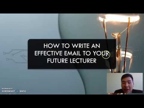 How to write an effective email EOP K27