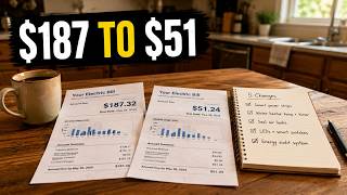 How I Cut My Electric Bill From $187 to $51