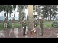 Ранковий церемоніал вшанування загиблих українських героїв 29 червня