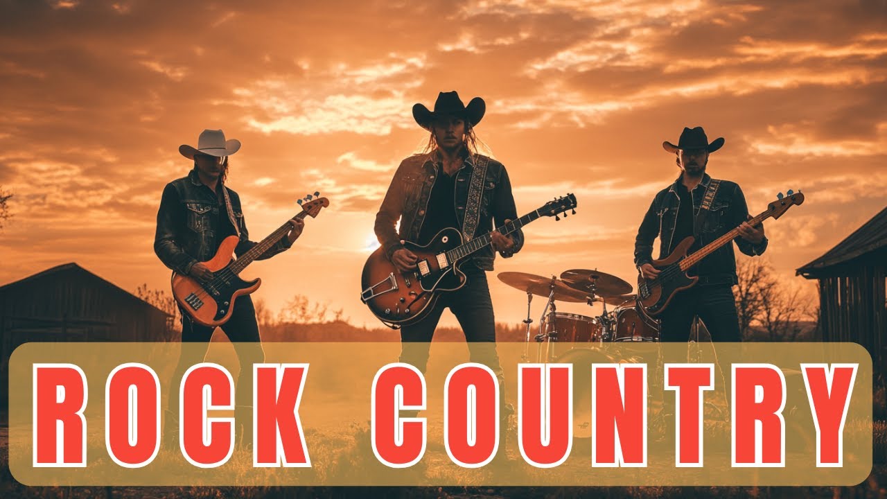 Best Country Rock Hits for the Open Road 🚗 Epic Guitar Riffs ...