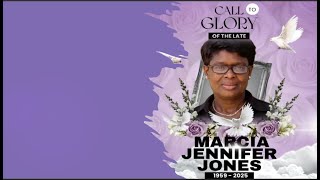 The Funeral Service For Marcia Jones