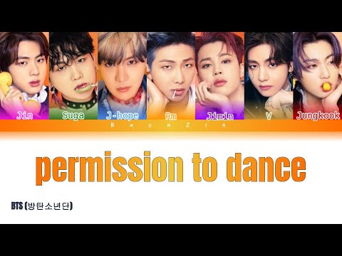 Bts - 'Permission To Dance' Lyrics