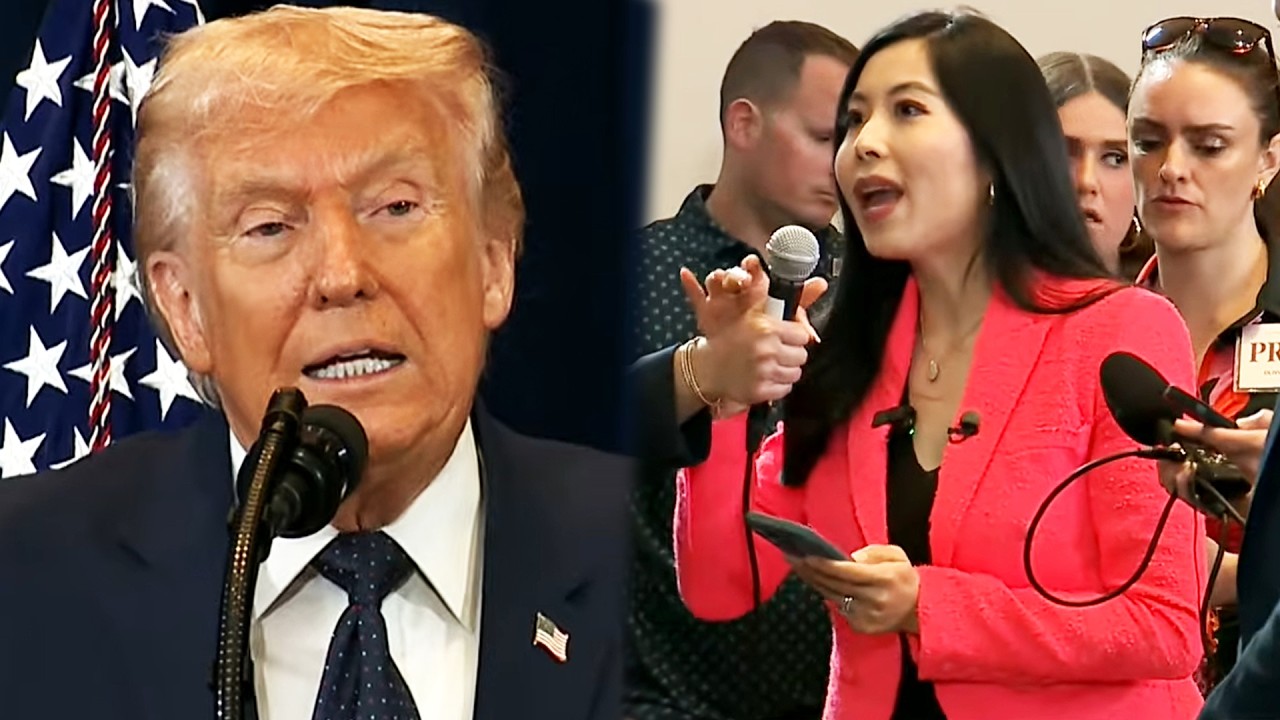 Trump press conference OFF THE RAILS