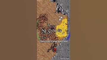 Tibia Time Boosted Series: Dragon! 🐲 #tibia #gaming #shorts