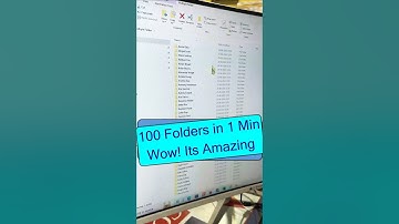 🙄Wow! Its Amazing Trick | 100 Folders in 1 Min | #shorts #ytshorts