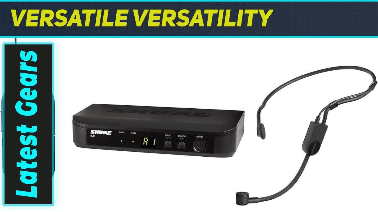 Shure BLX14/PGA31 Wireless Headworn Mic: Unmatched Freedom & Clarity