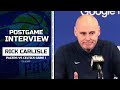 Rick Carlisle TAKES BLAME for Pacers Loss vs Celtics | Game 1