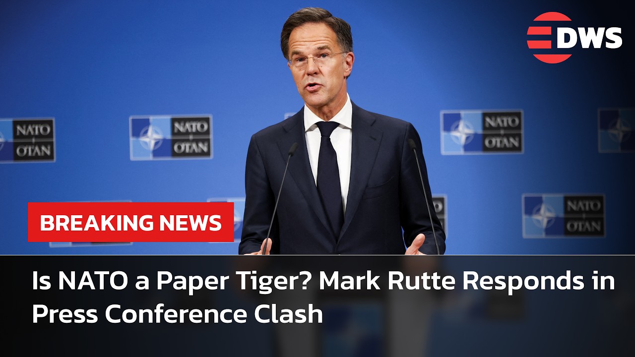 FULL Q&A: NATO Chief Mark Rutte Reacts to ‘Paper Tiger’ Remark in Alliance Strength Debate | AC1