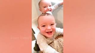 The FUNNIEST and CUTEST video you'll see today! | TWIN BABIES Adorable Moments 2020