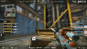 NiKo vs. NIP Gaming - 4K at ECS Season 2 | CS:GO