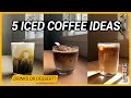 Easy ways how to make iced coffee at homebut are these drinks or desserts