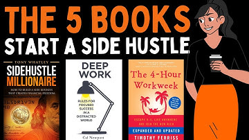 The 5 Books to start a side hustle 🧑‍💻