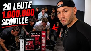 20 LEUTE vs. 1.000.000 SCOVILLE – DAS IST KOMPLETT ESKALIERT 🔥