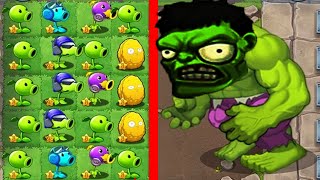 Plants vs Zombies Battlez | All Plant vs Hulk Zombies