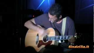 Alex Britti - assolo di chitarra - tour in Sicilia
