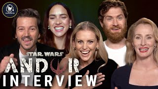 Star Wars 'Andor' Interviews With Diego Luna, Genevieve O’Reilly, Denise Gough And More!