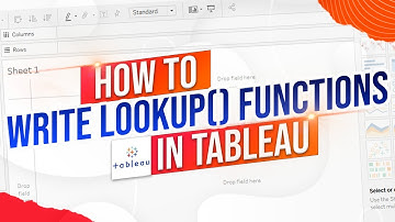 How to Use the Lookup Function in Tableau