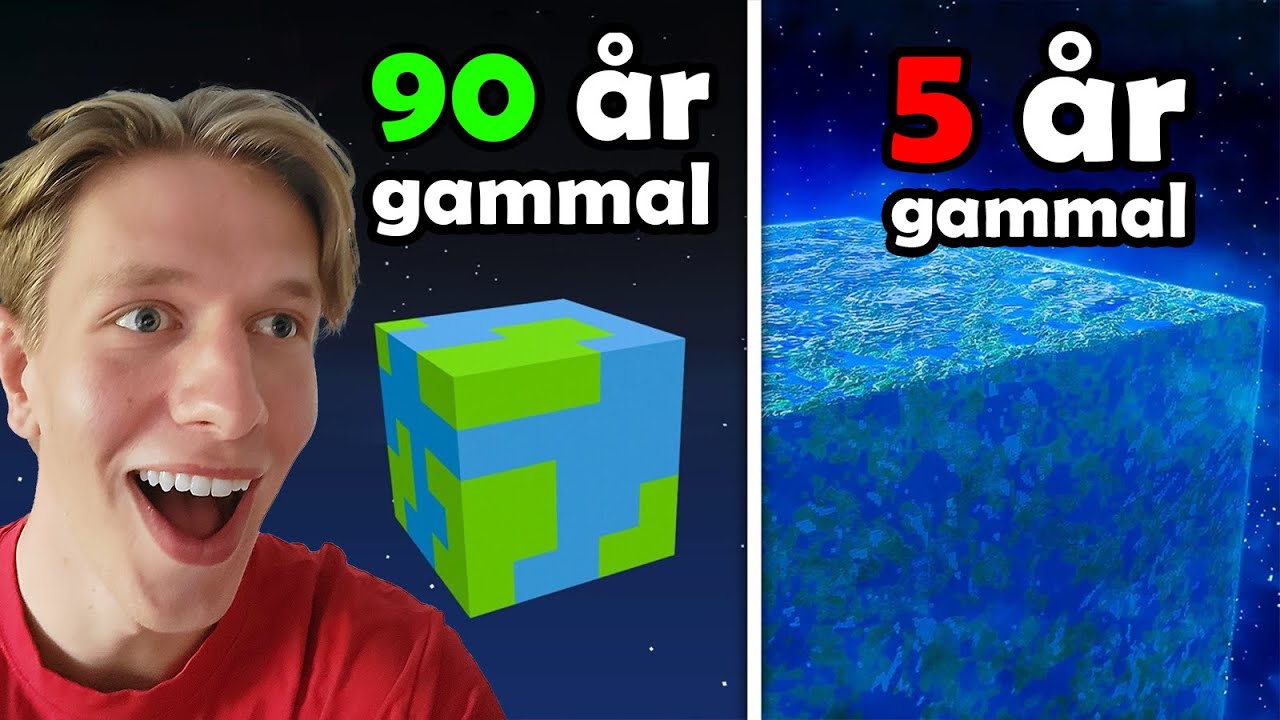 MINECRAFT Shorts i OLIKA ÅLDRAR!