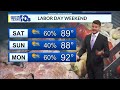 Adam's Friday noon forecast