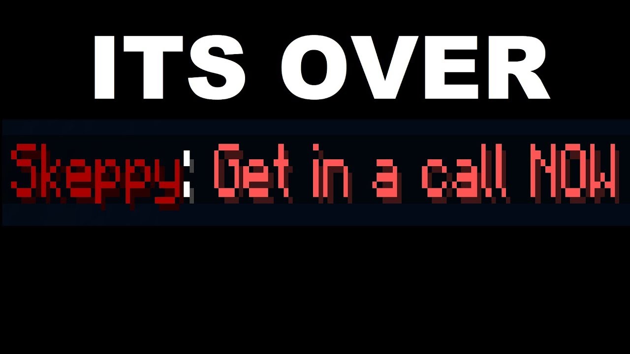 I got in a call with this youtuber for griefing my server...