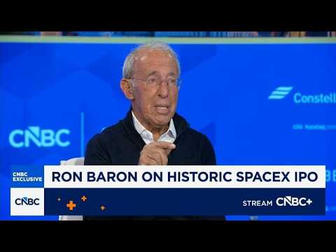 Ron Baron Discusses SpaceX’s Public Debut, Elon Musk, and the Future of AI on CNBC Squawk Box