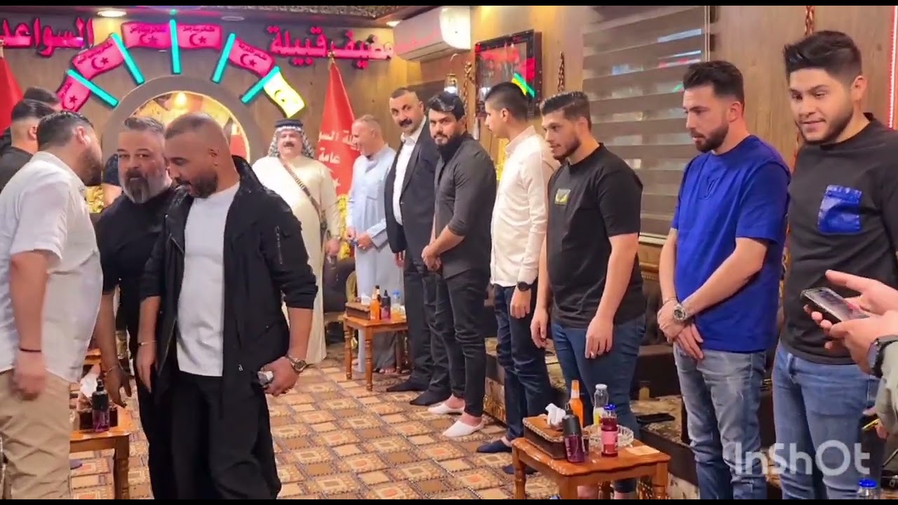 الشيخ يوسف رحيم الساعدي تم الصلح و التراضي بين الفنان محمدالسالم والفنان رأفت البدر