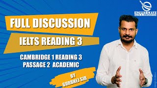 IELTS Reading 3 Passage 2 Cambridge 1 Academic 