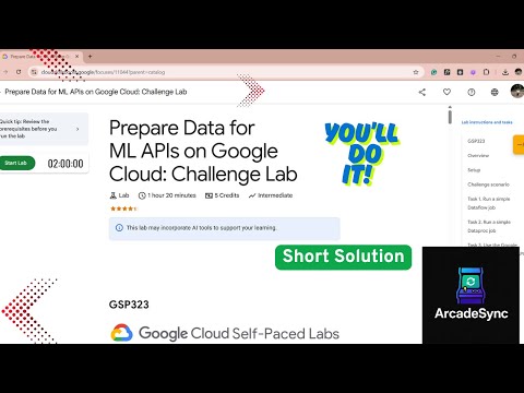 Prepare Data for ML APIs on Google Cloud: Challenge Lab  3 min. Solution #GoogleArcade  #arcade