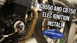 Honda CB550/CB750 Electronic Ignition install.